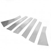 Накладки на дверні стійки Jeep Cherokee KL (2013+) Carmos dd50583 (6шт)