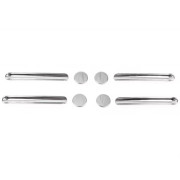 Накладки на дверні ручки Dodge Nitro (2007+) / Jeep Wrangler, Cherokee / Liberty (KK) 2007-2013 Carmos car8054 (4шт)