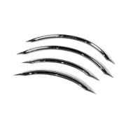 Накладки на арки Mercedes-Benz C-класу (W202) 1993-2000 Carmos 497-n (4шт)