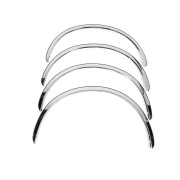 Накладки на арки Nissan Micra (K12) 2003-2010 Max chrome 577-n (4шт)