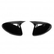 Накладки на зеркала Opel Astra K (2016+) EuroCap BMW-Style 058op300101 (2шт)