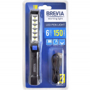 Світлодіодний акумуляторний інспекційний ліхтар Brevia Led Pen Light 11210