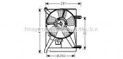 Вентилятор охолодження радіатора AVA COOLING DW7510