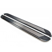 Боковые пороги (подножки) Citroen Jumper (2007+) / Fiat Ducato 3 / Peugeot Boxer 2 (2006+) Erkul Maydos V2 brr012+md2213 (2шт)