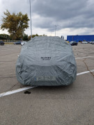 Тент-чохол для автомобіля Alzont Car Cover Standard V1 Breathable 1-layer M SUV (до 475см) сірий колір