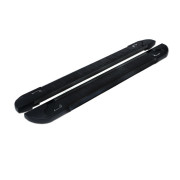Боковые пороги (подножки) Honda Pilot (2015+) / Acura MDX (2013+) Erkul RedLine Black brr023+rlnb1183 (2шт)