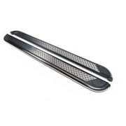 Боковые пороги (подножки) Mercedes-Benz GL-класса (X164) 2006-2012 Erkul Maydos V2 brr041+md2203 (2шт)