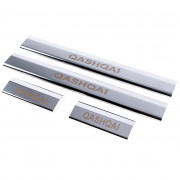 Накладки на внутрішні пороги Nissan Qashqai 1 (J10) 2007-2010 Carmos car300162 (комплект 4шт)