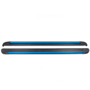 Боковые пороги (подножки) Volkswagen Caddy 3 (2004-2015), 4 (2015-2020) Erkul Maya Blue brr086+myb193 / brr086+myb223 (2шт)