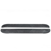 Боковые пороги (подножки) Volkswagen Transporter, Caravelle, Multivan T4 (1990-2003) Erkul Bosphorus Black brr087+bsb213 / brr087+bsb253 (2шт)