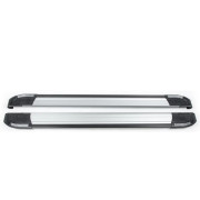 Боковые пороги (подножки) Audi Q7 (4L) 2005-2015 Erkul Rainbow brr090+rai213 (2шт)