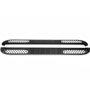Боковые пороги (подножки) Porsche Cayenne 1 (9PA) 2003-2010 / Volkswagen Touareg 1 (7L) 2002-2010, 2 (7P) 2010-2018 Erkul Tayga V2 brr090+tav193 (2шт)
