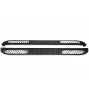 Бічні пороги (підніжки) Audi Q7 (4L) 2005-2015 Erkul Tayga V2 brr090+tav213 (2шт)