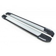 Боковые пороги (подножки) Ford Ranger (2007-2011) / Mazda BT-50 (UN) 2007-2012 Erkul Rainbow brr145+rai193 (2шт)