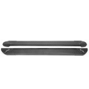 Боковые пороги (подножки) SsangYong Rexton (2001-2017) Erkul Allmond Black brr178+alb193 / brr659+alb173 (2шт)