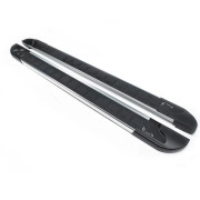 Боковые пороги (подножки) Fiat Tipo Cross (2020+) Erkul RedLine brr218+rln1183 (2шт)