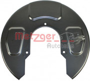 Защитный кожух тормозного диска METZGER 6115098