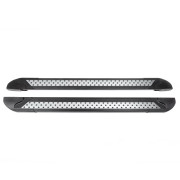 Боковые пороги (подножки) Ford Courier (2014+) Erkul Vision New brr315+vsn173 / brr315+vsg173 (2шт)