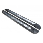 Боковые пороги (подножки) Jeep Cherokee (KL) 2013+ Erkul Vision New brr330+vsn173 (2шт)
