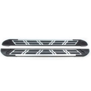 Бічні пороги (підніжки) Jeep Grand Cherokee (WK) 2004-2010 Erkul Sunrise brr319+snr173 (2шт)