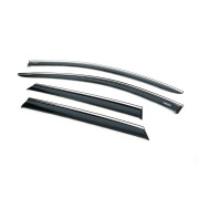 Вітровики (дефлектори вікон) з хромом Kia Niro (2016-2021) Niken 047ka010201 (комплект 4шт)