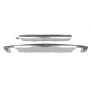 Накладка на передній та задній бампер Mercedes-Benz GLK-класу (X204) 2008-2012 Libao bkt-glk-b21 (2шт)