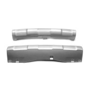 Накладки на передній та задній бампер Subaru Outback (BS) Європа (2015+) Niken sub02-1005/06 (2шт)