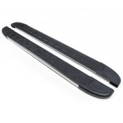 Боковые пороги (подножки) Mazda CX-3 (DK) 2015+ Erkul Duru brr438+dur173 (2шт)