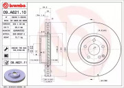 Тормозной диск BREMBO 09.A621.11