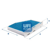 Фильтр салона UFI 34.124.00