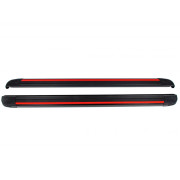 Бічні пороги (підніжки) Land Rover Discovery Sport (2014+) Erkul Maya Red brr536+myr183 / brr5736+myr183 (2шт)