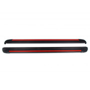 Боковые пороги (подножки) Opel Movano B (2010+) / Nissan NV400 / Renault Master 3 (2011+) Erkul Maya Red brr539+myr243 / brr539+myr283 / brr539+myr343 (2шт)