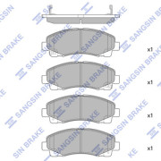 Тормозные колодки HI-Q SP1470