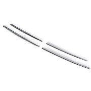 Декоративні накладки на решітку радіатора Opel Vivaro 1 (2007-2013) Carmos tit5732 (4шт)