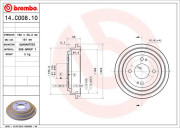   BREMBO 14.C008.10
