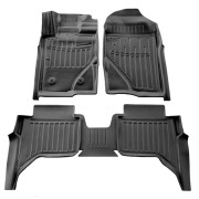 Коврики 3D в салон Stingray для Ford Ranger (P703) 2022+ (5шт) 5007245