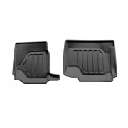 Коврики 3D в салон Stingray для Nissan Qashqai 1 (J10) 2008-2014 (3 ряд) 2шт (50141552)