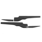 Верхние молдинги на двери Ford Ranger (2011+) EuroCap 33300816-020019 (4шт)