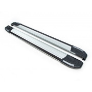 Бічні пороги (підніжки) Land Rover Range Rover Sport 2 (L494) 2014+, 4 (L405) 2014-2021 Erkul Rainbow brr061+rai203 (2шт)