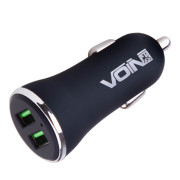 Автомобільний зарядний пристрій з двома USB-портами Voin Fast Car Charger C-36144Q