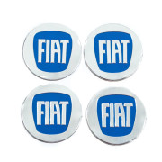 Наклейки на диски авто Fiat 60мм Davs Auto 1805c (4шт)