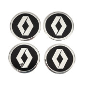 Наклейки на диски авто Renault 60мм Davs Auto 5884a (4шт)