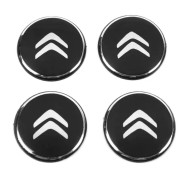 Наклейки на диски авто Citroen 54мм Davs Auto ctr54 (4шт)