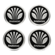 Наклейки на диски авто Daewoo 60мм Davs Auto dwa-60-n-sr (4шт)