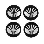 Наклейки на диски авто Daewoo 60мм Davs Auto dwa-60-n-sr-v2 (4шт)