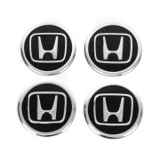 Наклейки на диски авто Honda 60мм Davs Auto hon-60-n-bl / hon-60-n-gr (4шт)