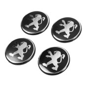 Наклейки на диски авто Peugeot 54мм Davs Auto pgt54r (4шт)