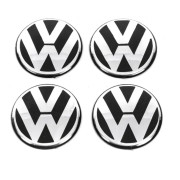Наклейки на диски авто Volkswagen 54мм Davs Auto vw-0nakl (4шт)