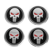 Універсальні наклейки на диски авто 'Монстр' 60мм Davs Auto cher-60-n-sr (4шт)