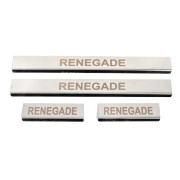 Накладки на пороги Jeep Renegade (2015+) Carmos car3805300522 (комплект 4шт)